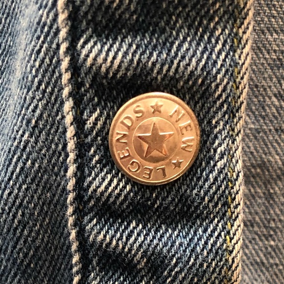 Embroidered Floral Jean Jacket - Picture 10 of 10